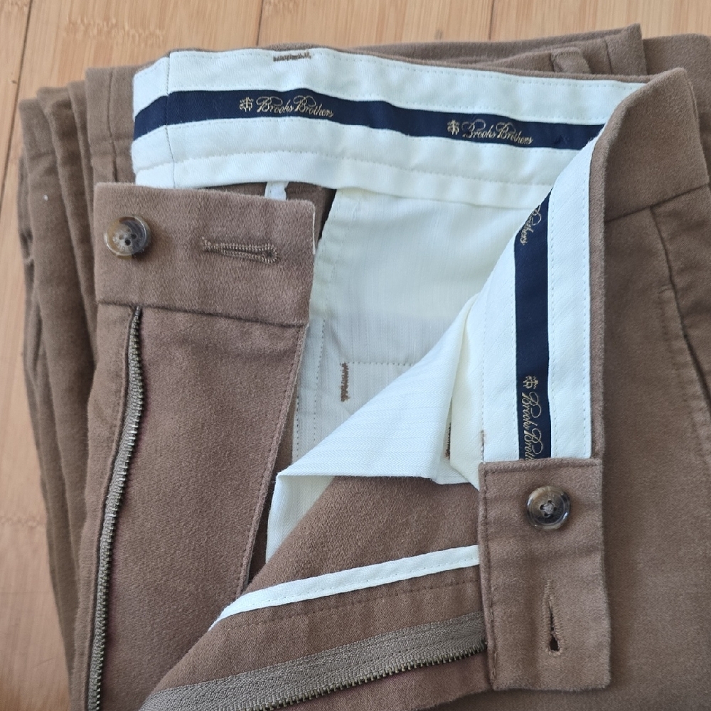 Brooks Brothers Men's Tan Chinos